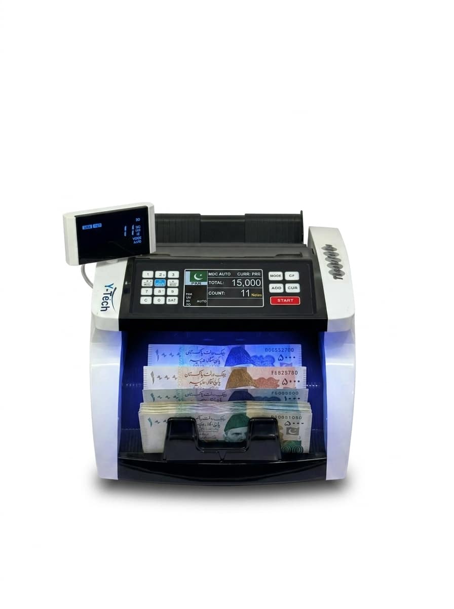 YT-5300 Battery Operated Cash Counter Front View